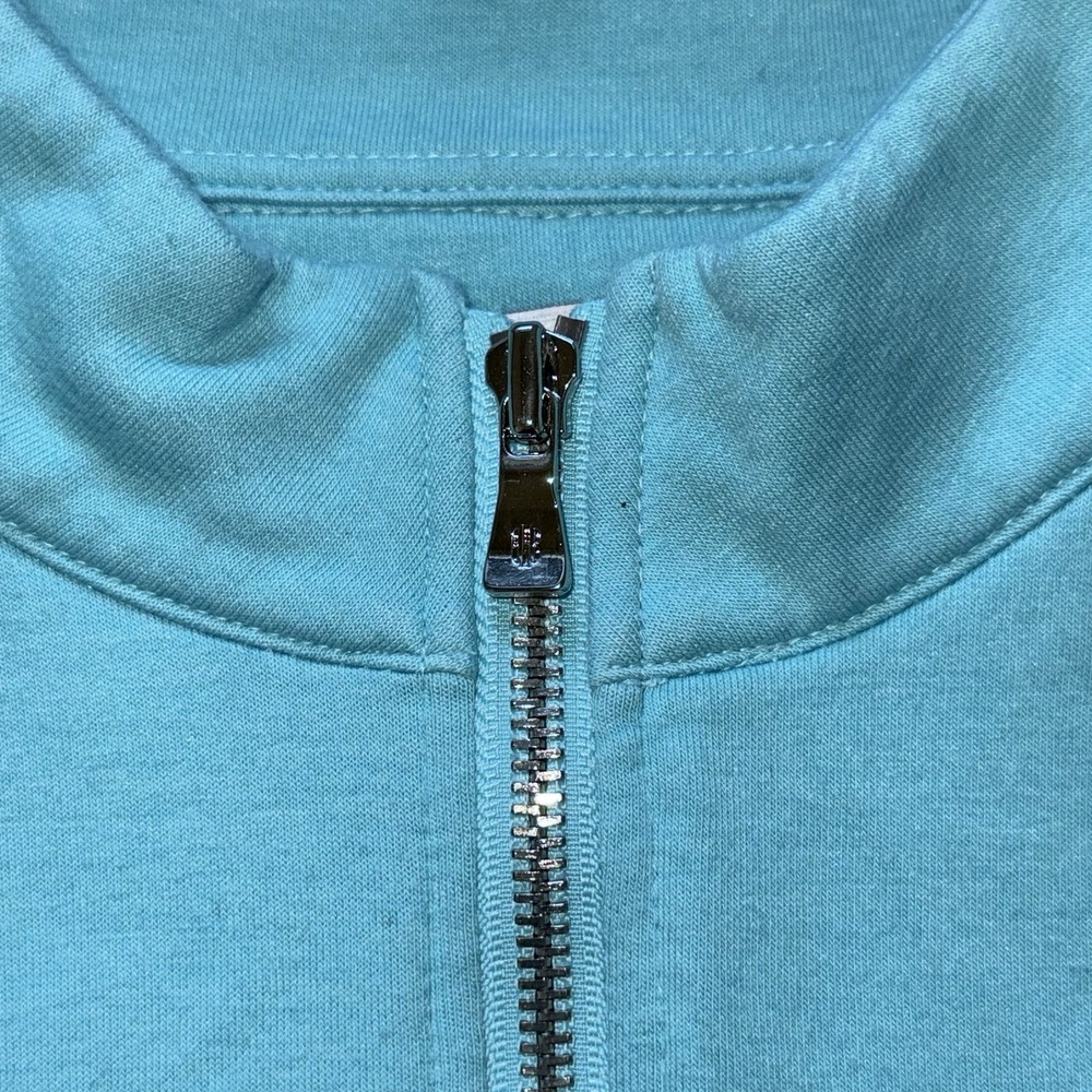 Holderness & Bourne Pullover Mens Large Blue Quarter Zip Golf Pittsburgh Logo - Picture 6 of 9
